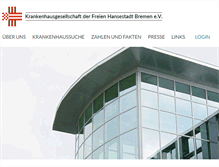 Tablet Screenshot of hbkg.de